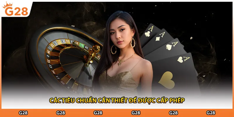 Các tiêu chuẩn cần thiết để được cấp phép