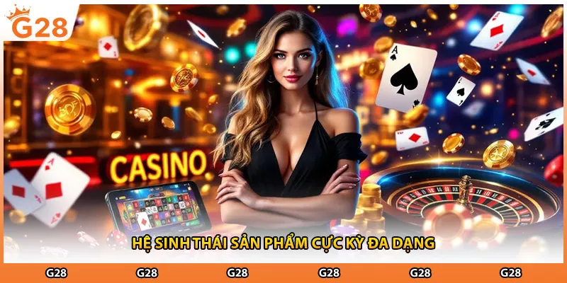 Hệ sinh thái sản phẩm cực kỳ đa dạng