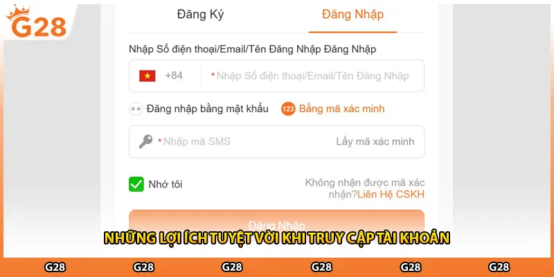 Những lợi ích tuyệt vời khi truy cập tài khoản